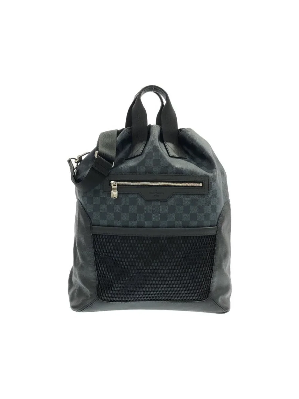 Louis Vuitton Damier Cobalt Match Point Hybrid Backpack Sac